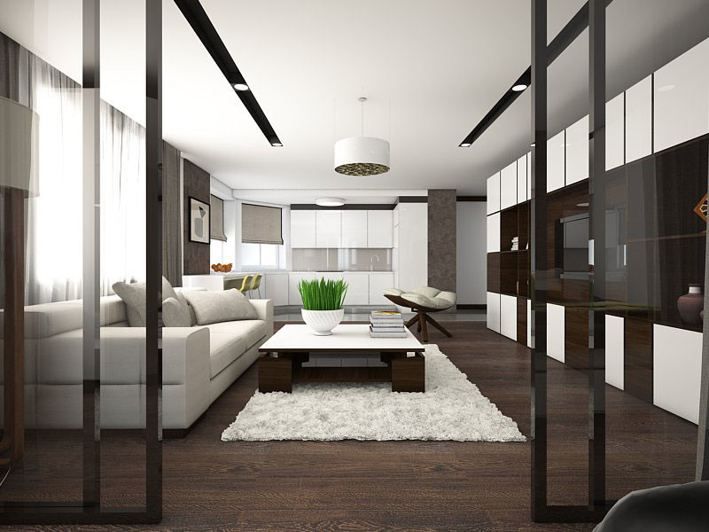 Двухкомнатная квартира 63 кв.м.