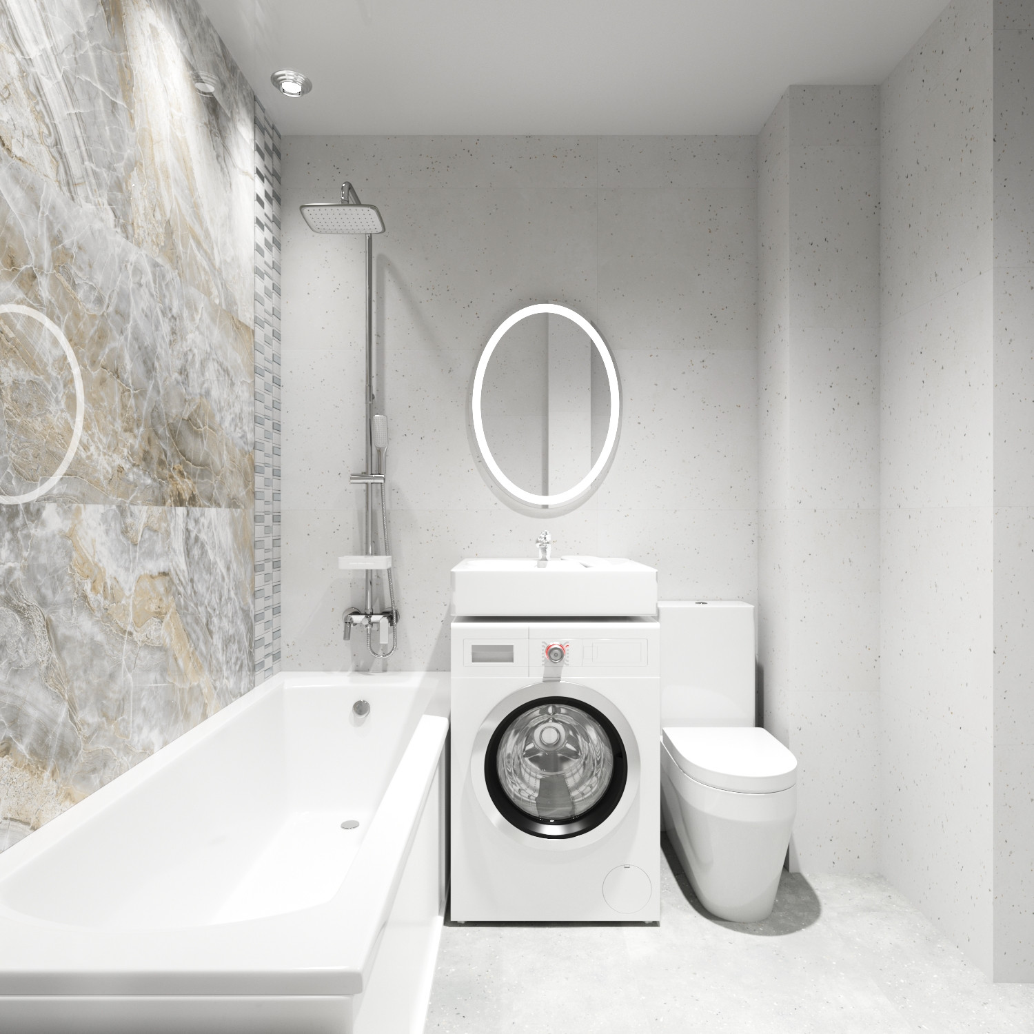 Ванные комнаты.