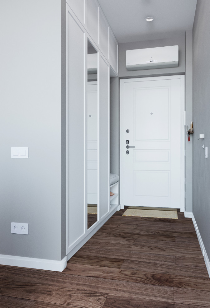 Квартира-студия в светлых тонах