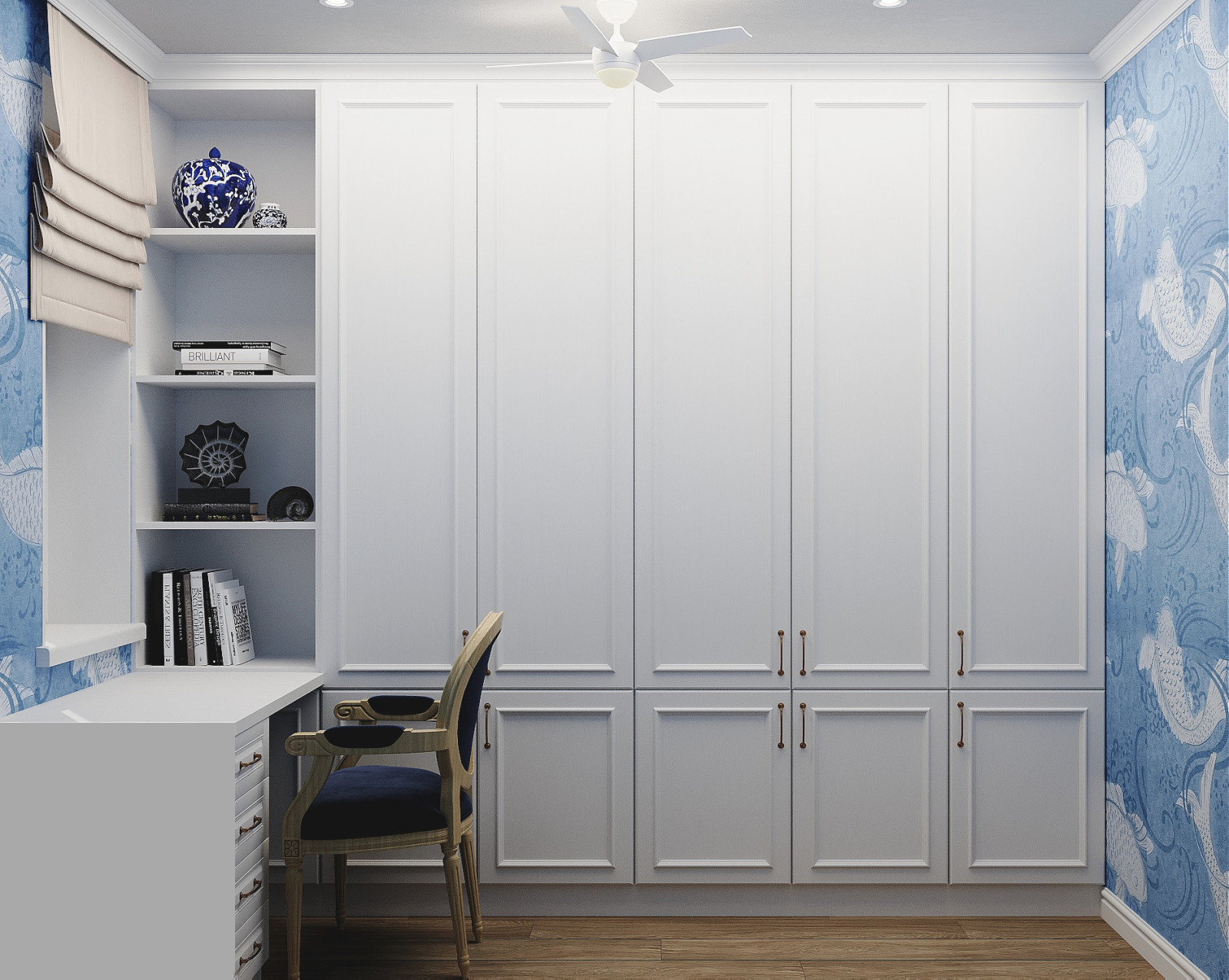 Дизайн-проект дома у моря в стиле нео-классика