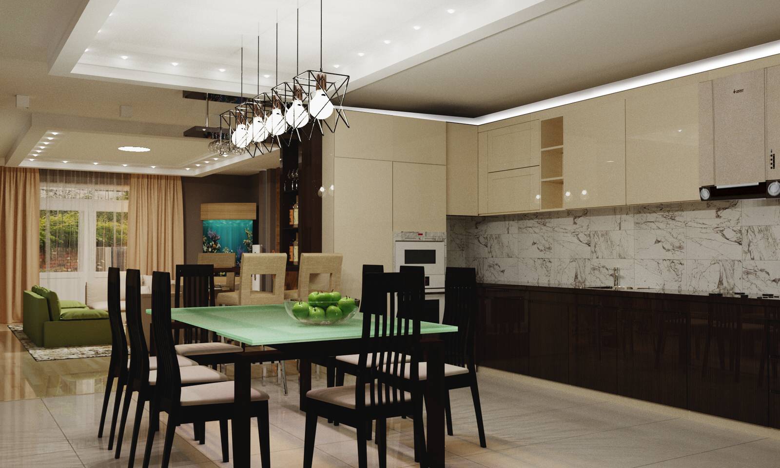 Дизайн-проект коттеджа площадью 250 кв.м