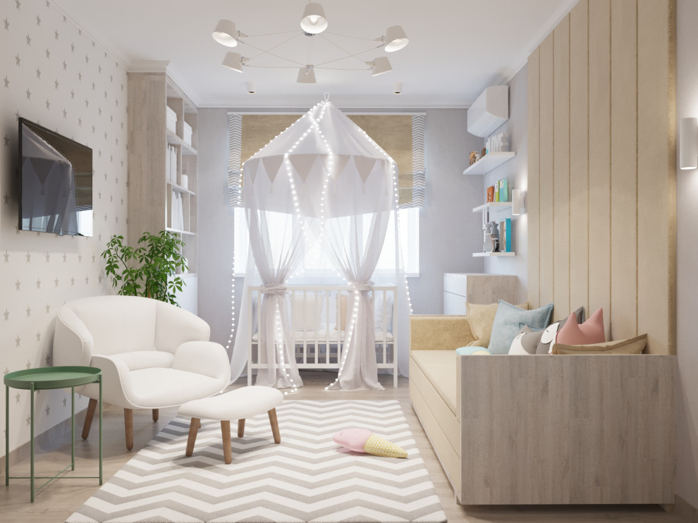 Дизайн-проект. 3-хкомнатная квартира в ЖК "Левобережный". Тула. 2017 г.