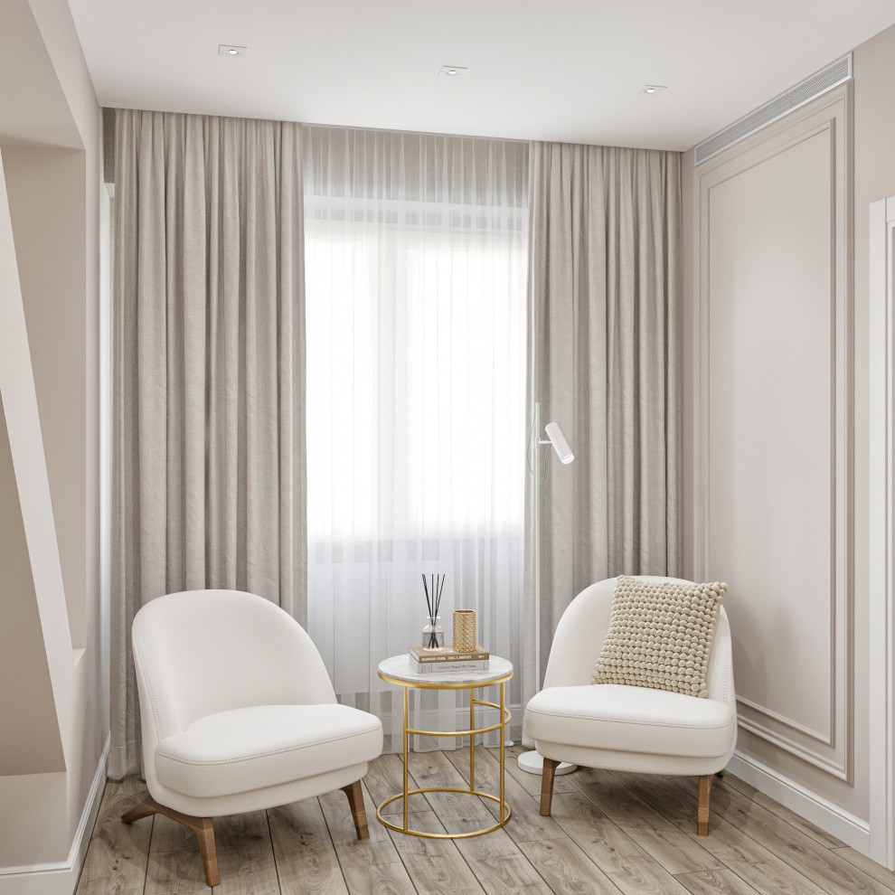 Дизайн квартиры в стиле неоклассика. ЖК Павловского