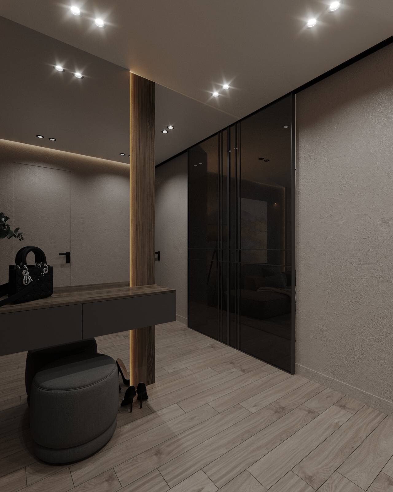 Двухкомнатная квартира с современным дизайном