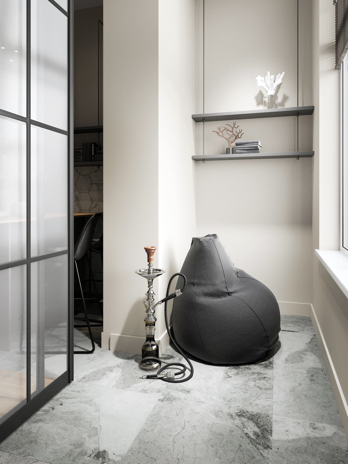 Стильная однушка с нордическим характером