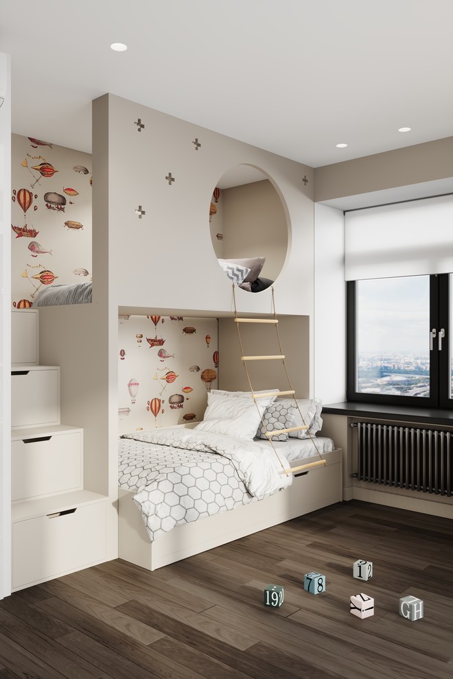 Современная квартира для семьи с двумя мальчиками