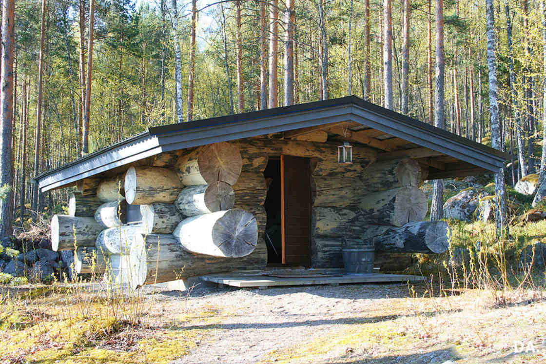 Дом из лафета