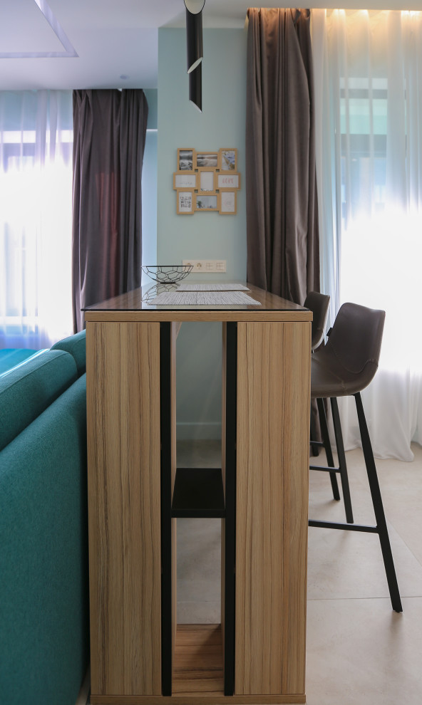 ЖК ЦАРСКАЯ ПЛОЩАДЬ - ЭТЮД С БИРЮЗОВЫМ ОТТЕНКОМ