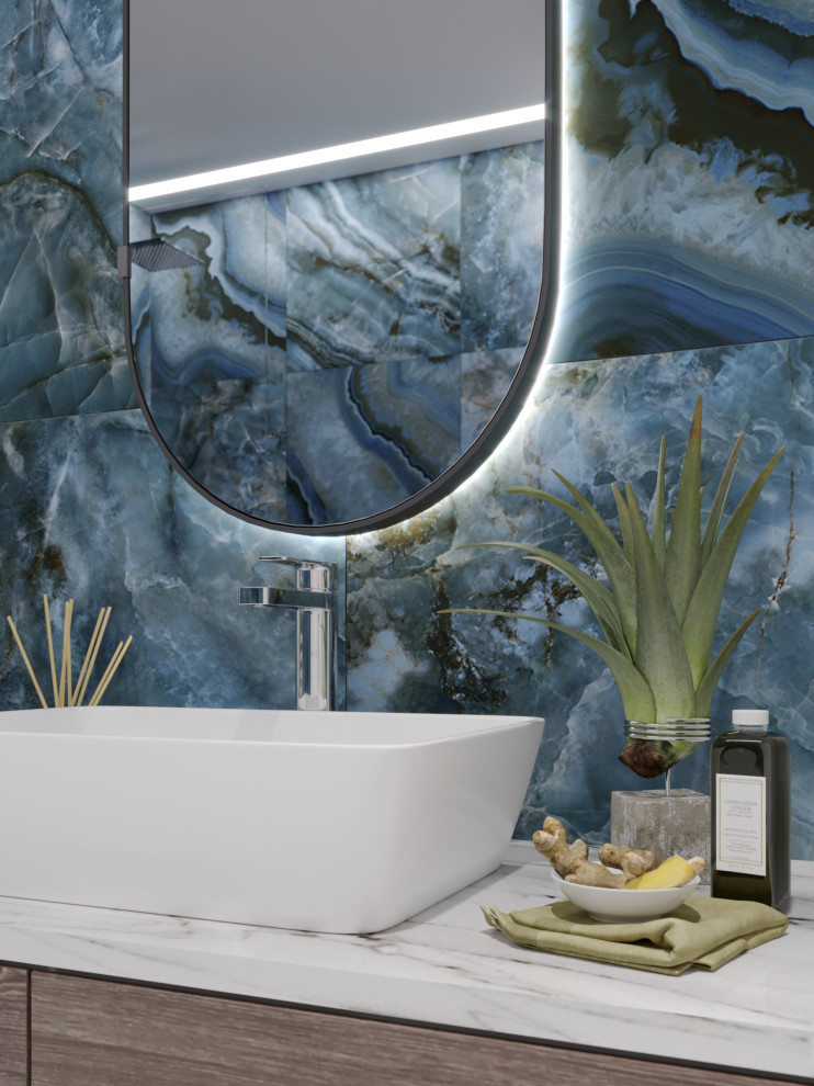 Ванная ЖК Татьянин Парк "Сапфировая нега"