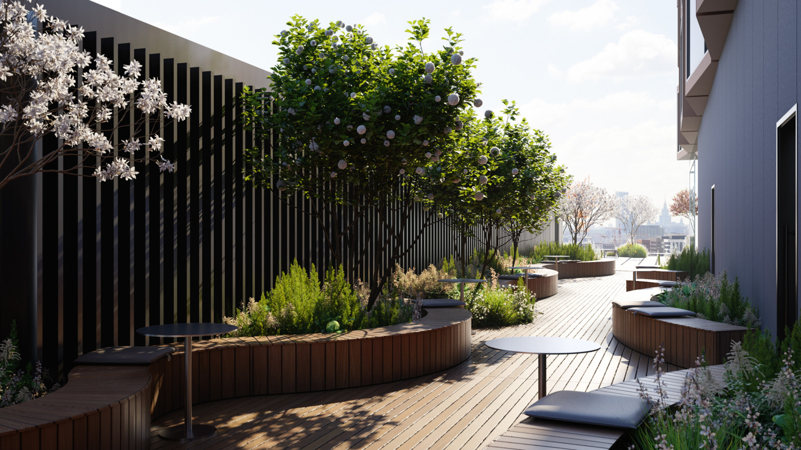 Проект благоустройства жилого комплекса AHEAD