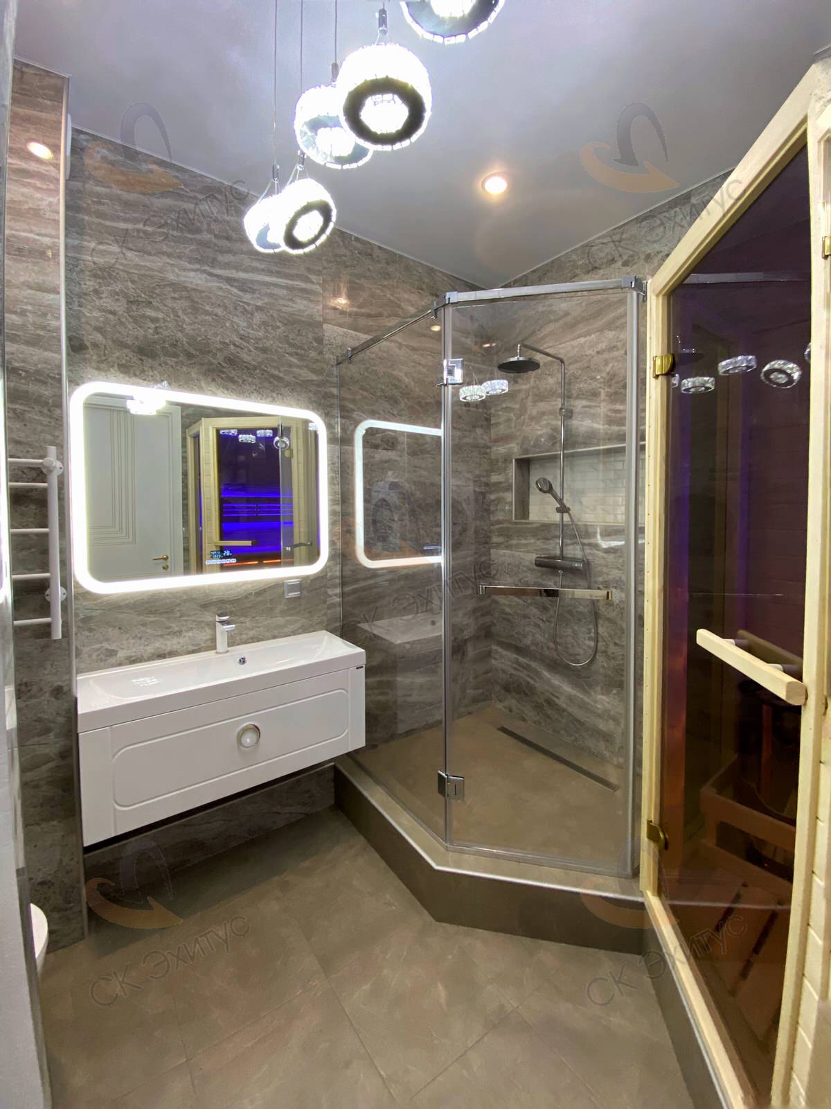 Ремонт 3-х комнатной квартиры в жилом комплексе "Duderhof Club"