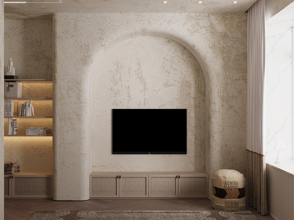 Воздушный и свежий интерьер квартиры