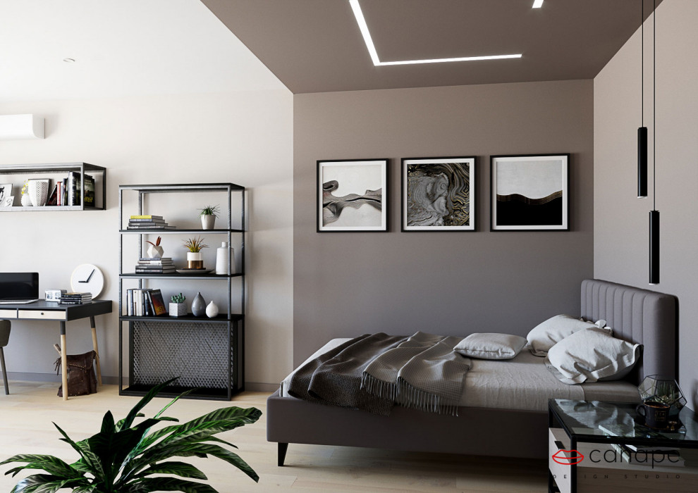 Двухуровневая корпаративная квартира