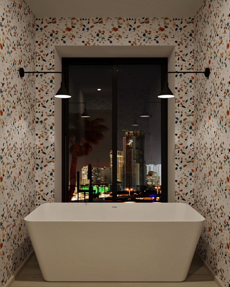 Обложка проекта: белый "ТЕРРАЦЦО"