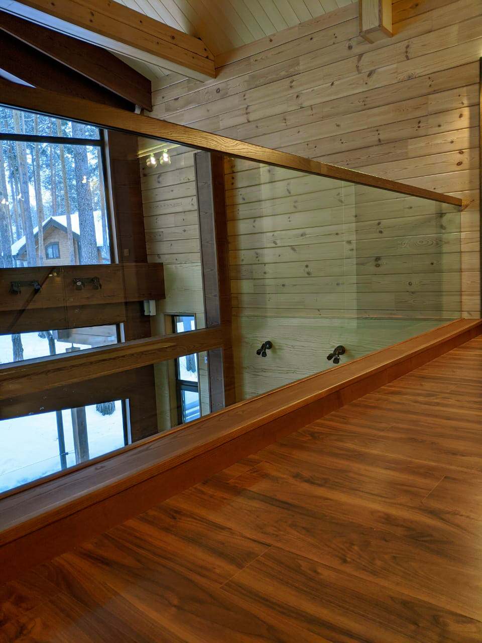 Стеклянные ограждения