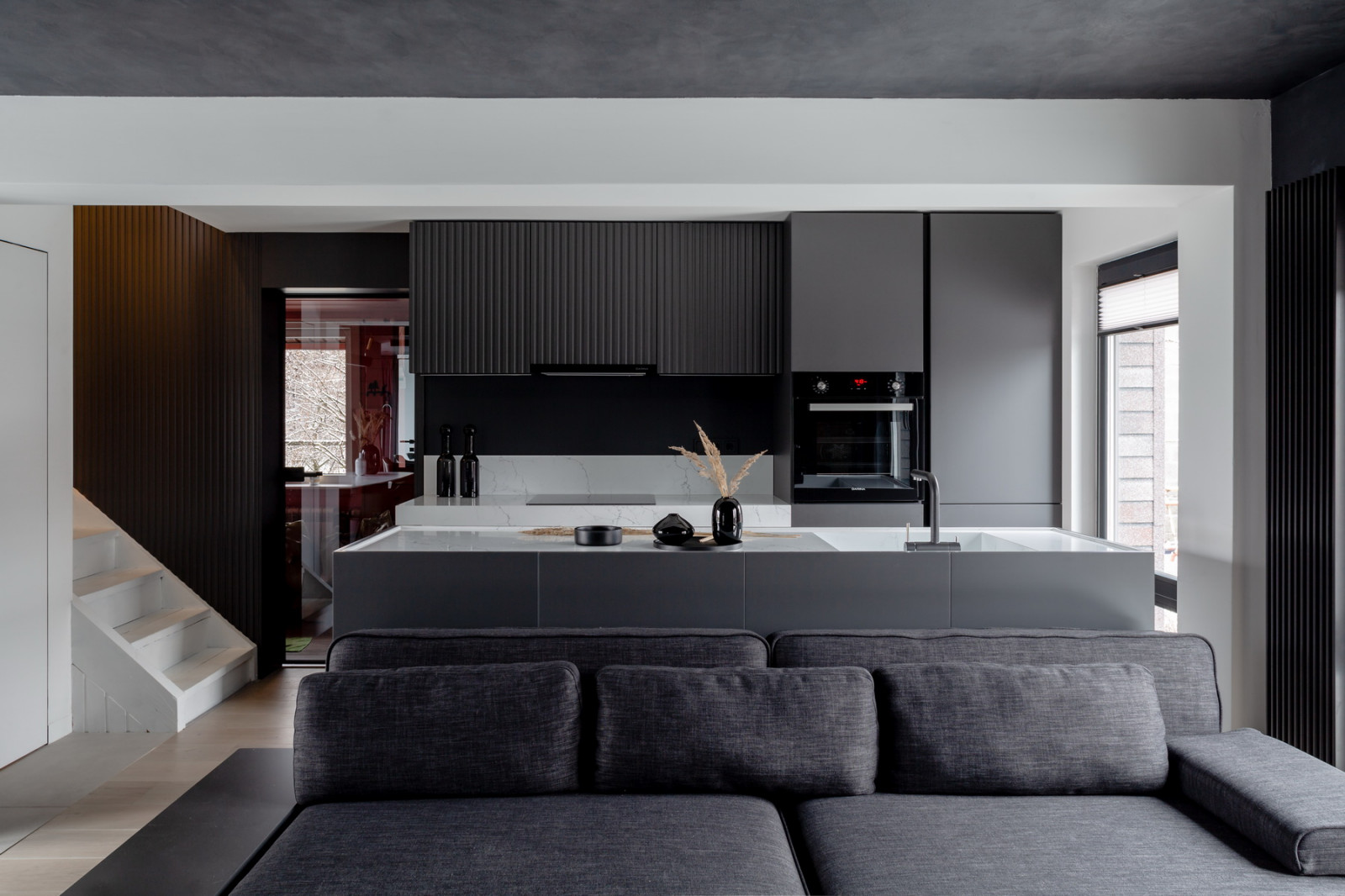 Кухня-гостиная в загородном доме. Дачный ответ.