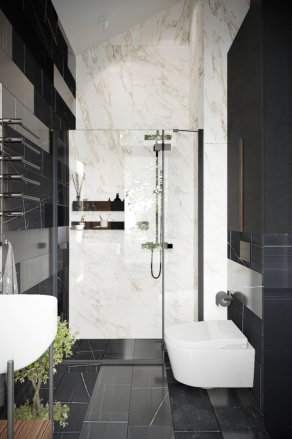 Современный дом в стиле минимализм