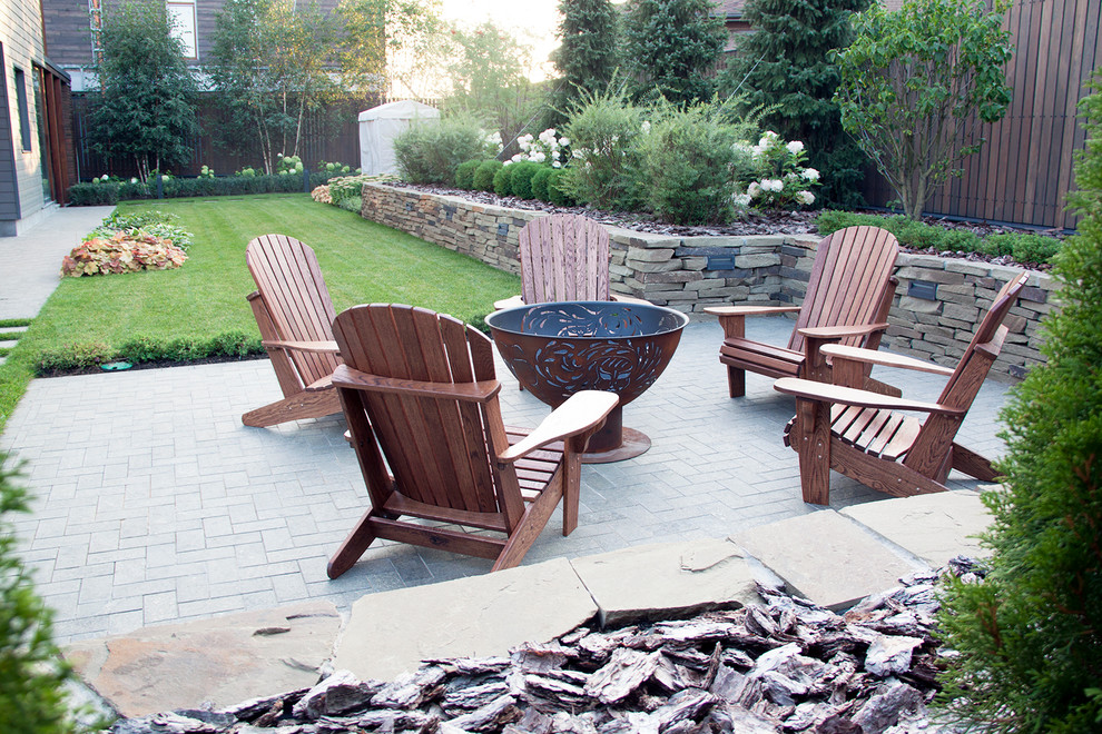 Кострище на загородном участке