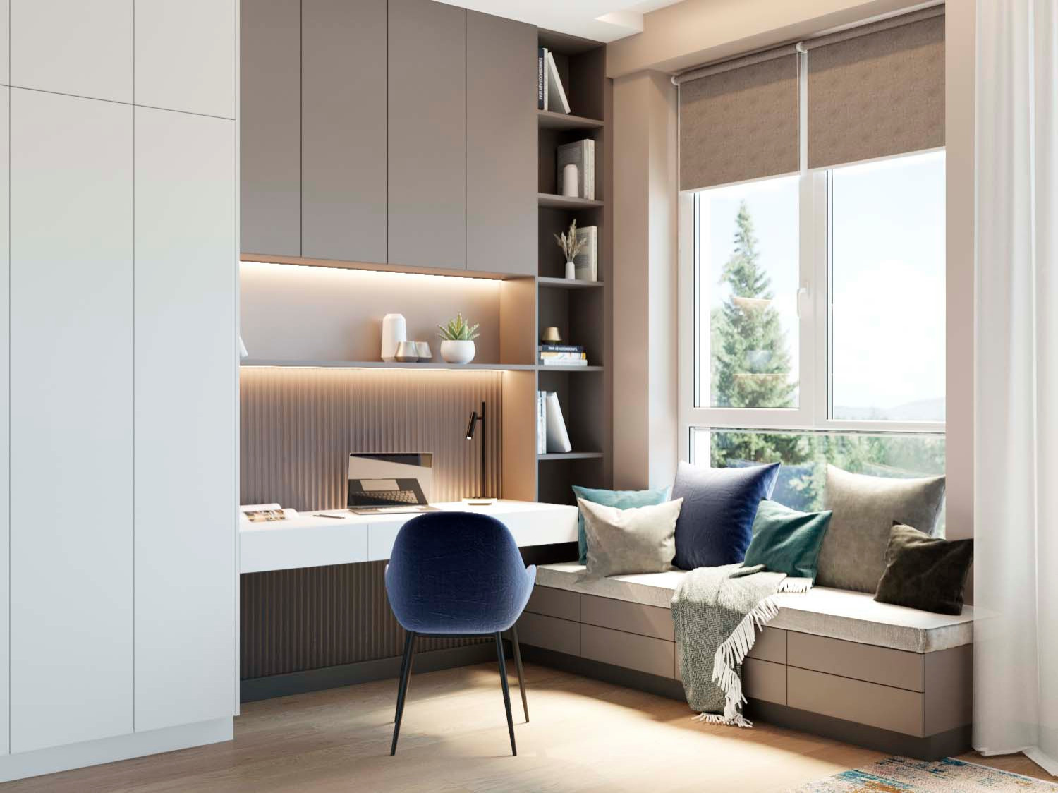 Дизайн интерьера в 3-х квартире