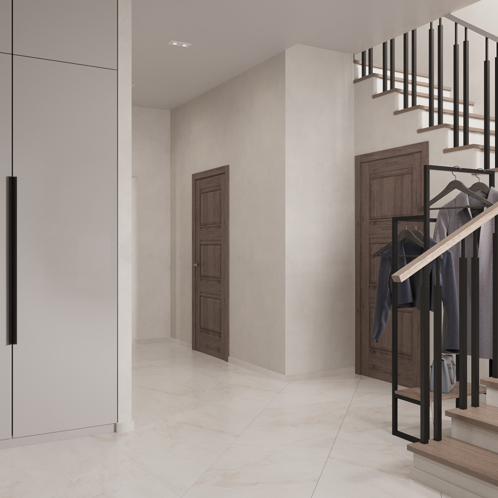 Таунхаус из "вторички" в современный интерьер