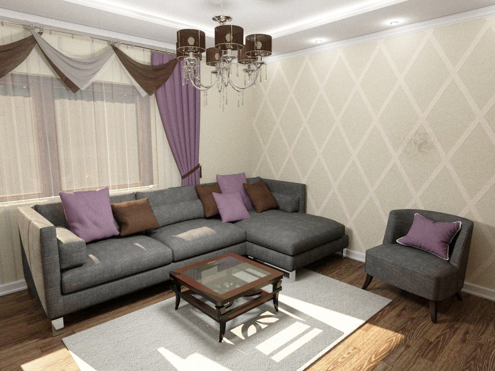 Коттедж В стиле современный Арт-Деко