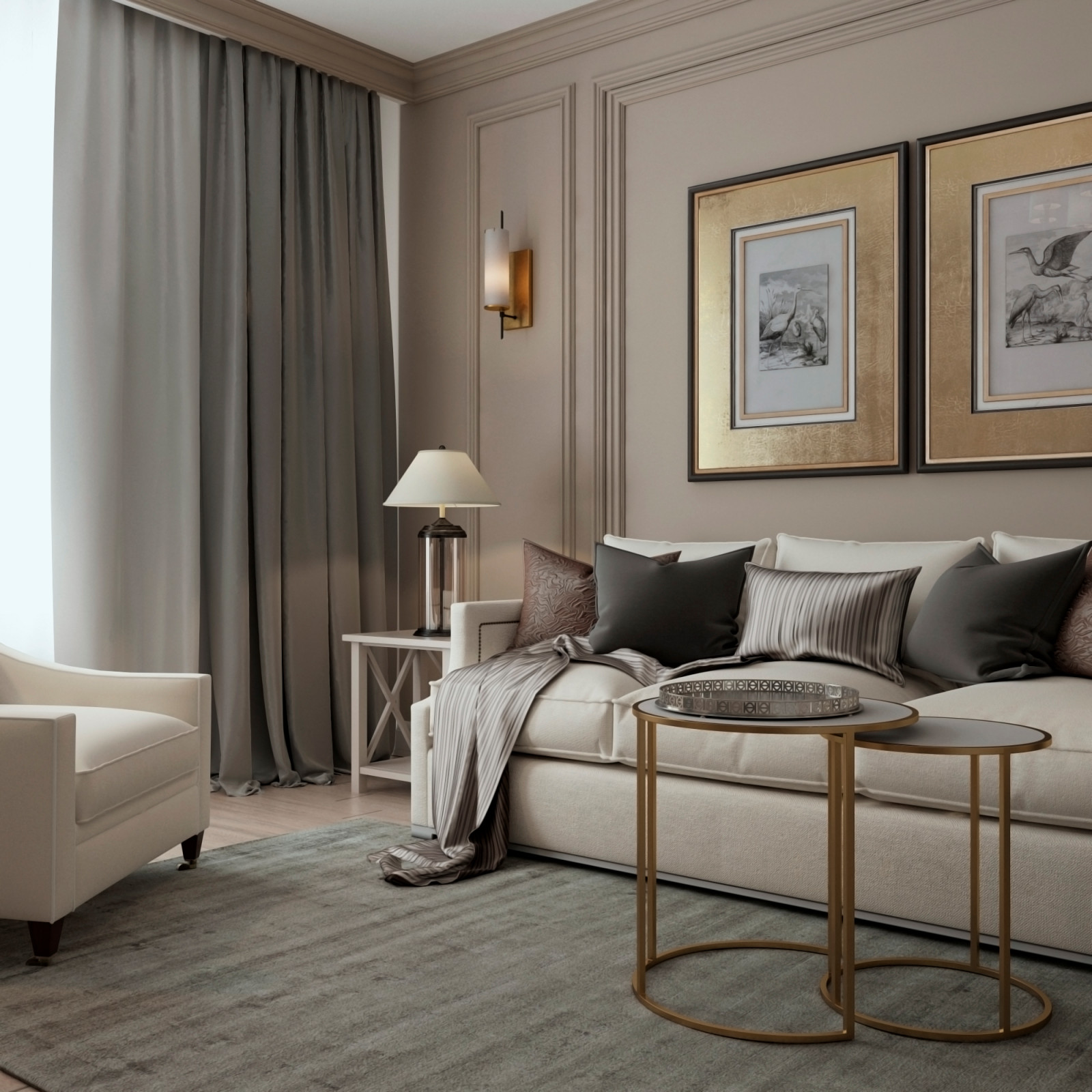 Современная классика в ЖК Русский дом