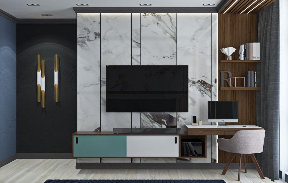 Дизайн-проект спальни для молодой семьи