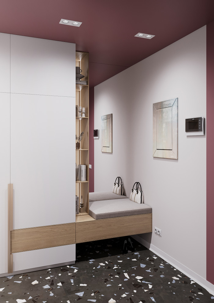 Дизайн-проект яркой квартиры 65 кв.м в современном стиле