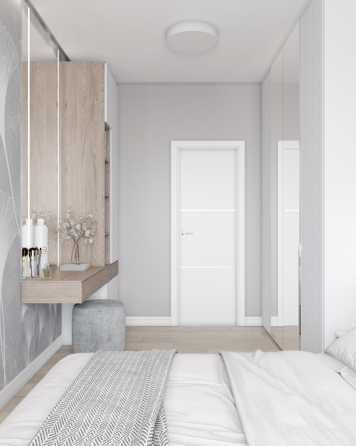 Дизайн трехкомнатной квартиры ЖК Мегаполис-парк 69м2