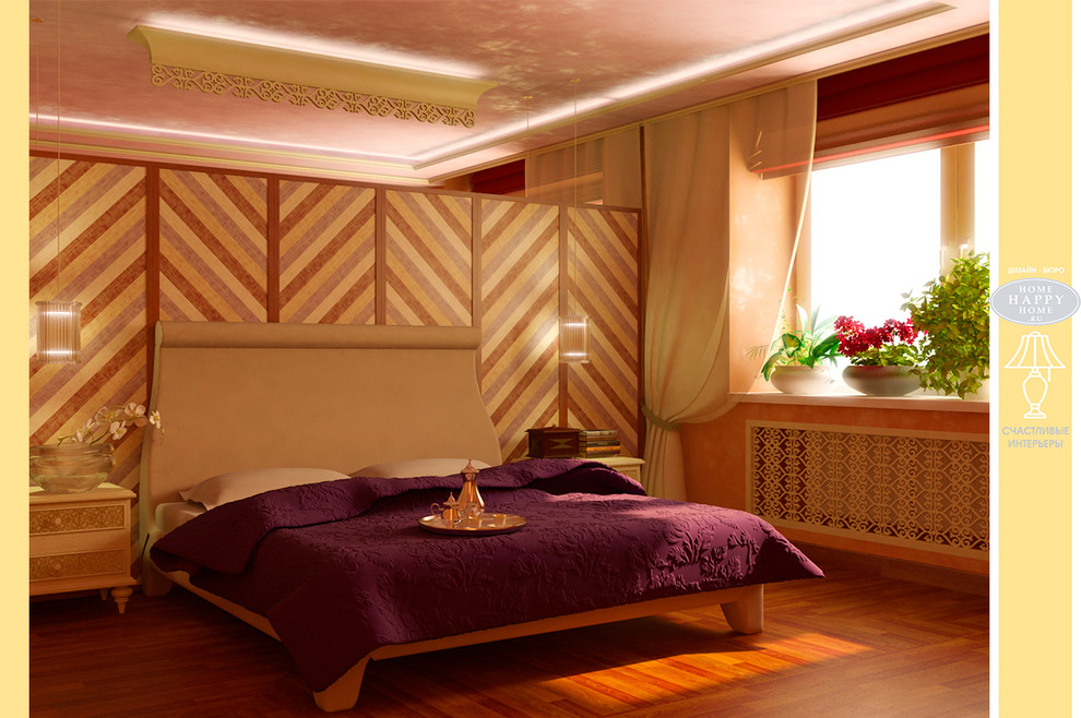 Квартира на Астрадамском проезде Колониальный стиль