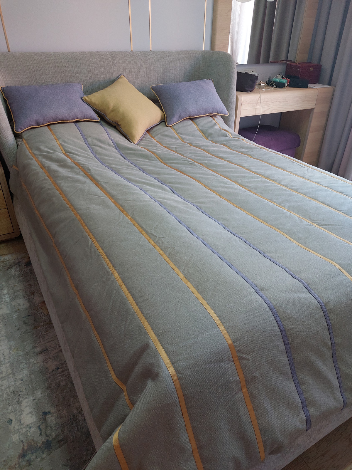 Текстильное оформление спальни