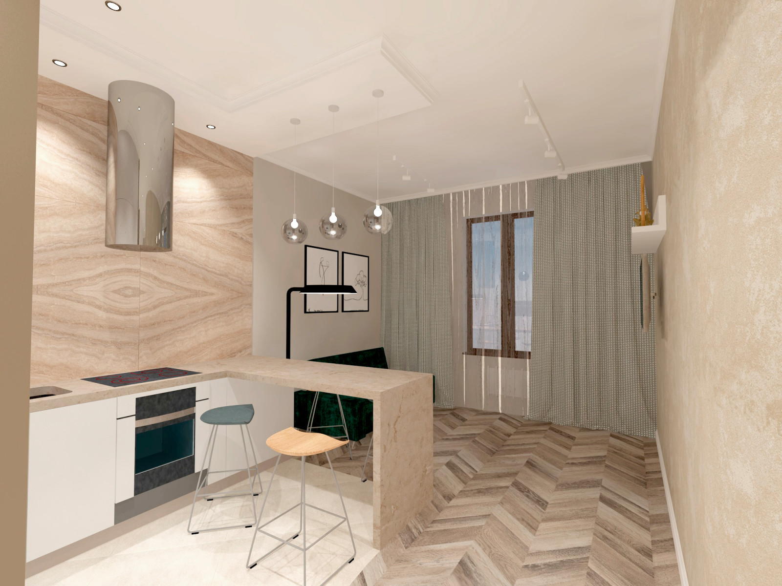 Двухкомнатная квартира ЖК "Ясный" г.Москва