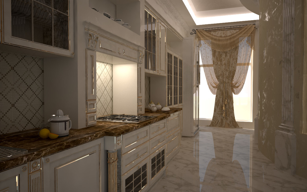 Обложка проекта: мраморный интерьер