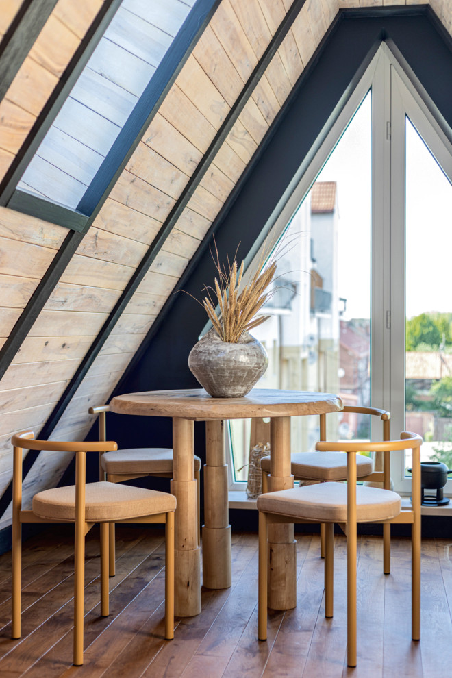 Двухуровневая квартира с мандсардной крышей