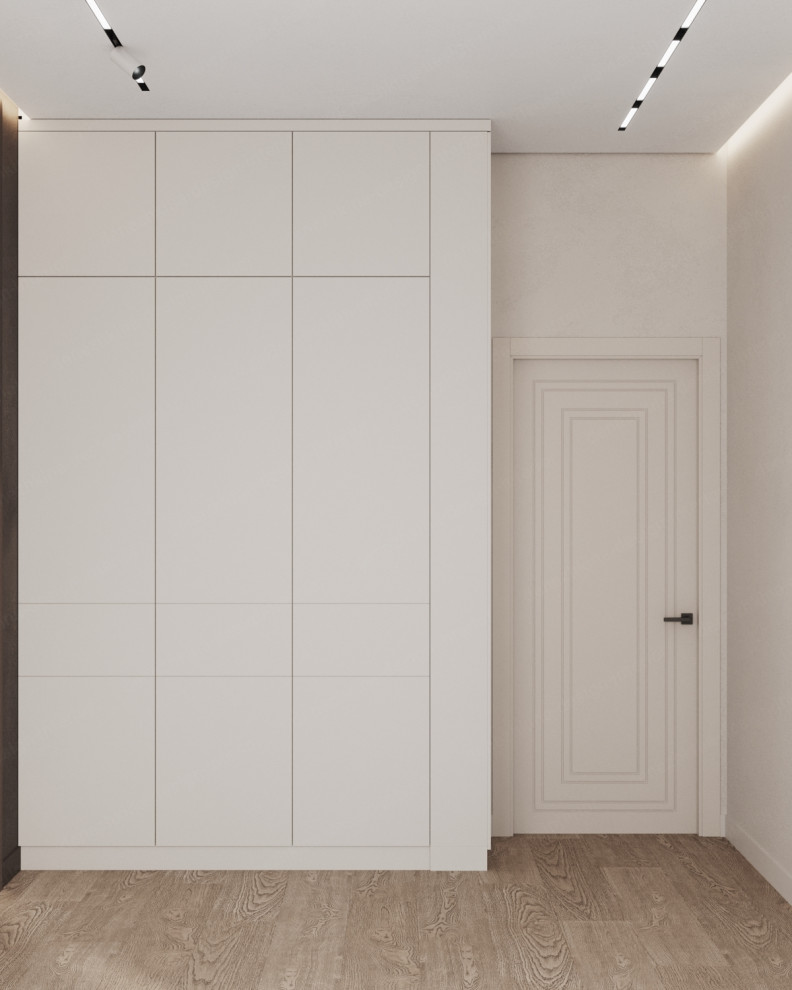 Дизайн проект 1 комнатной квартиры - ЖК Прокшино