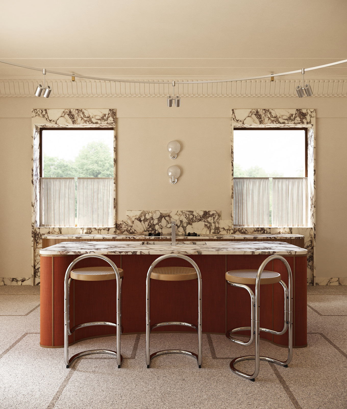 Москва. Роскошная городская усадьба.