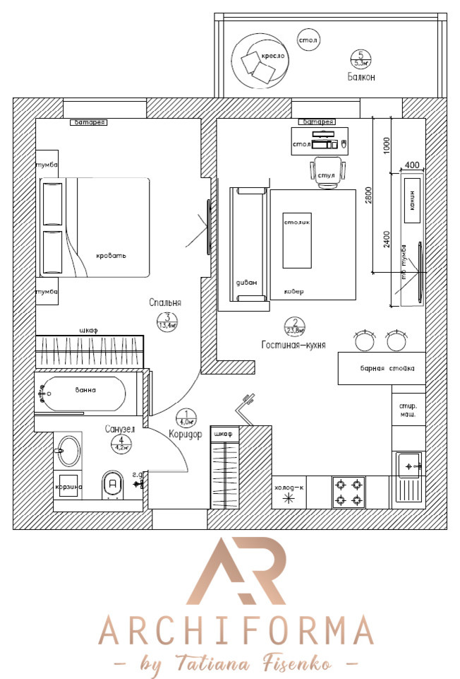 С мужским характером