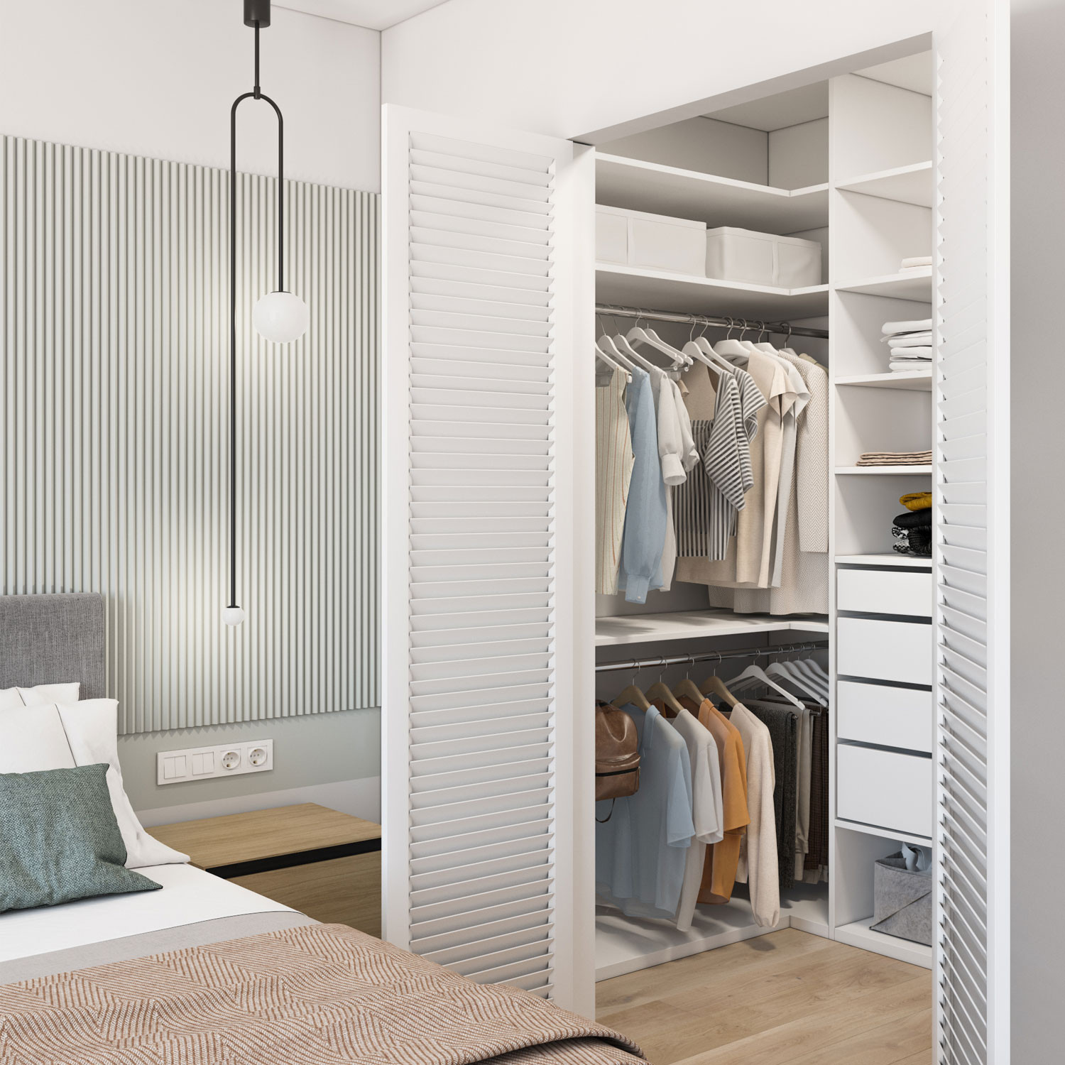 Трехкомнатная квартира для семьи с двумя мальчиками