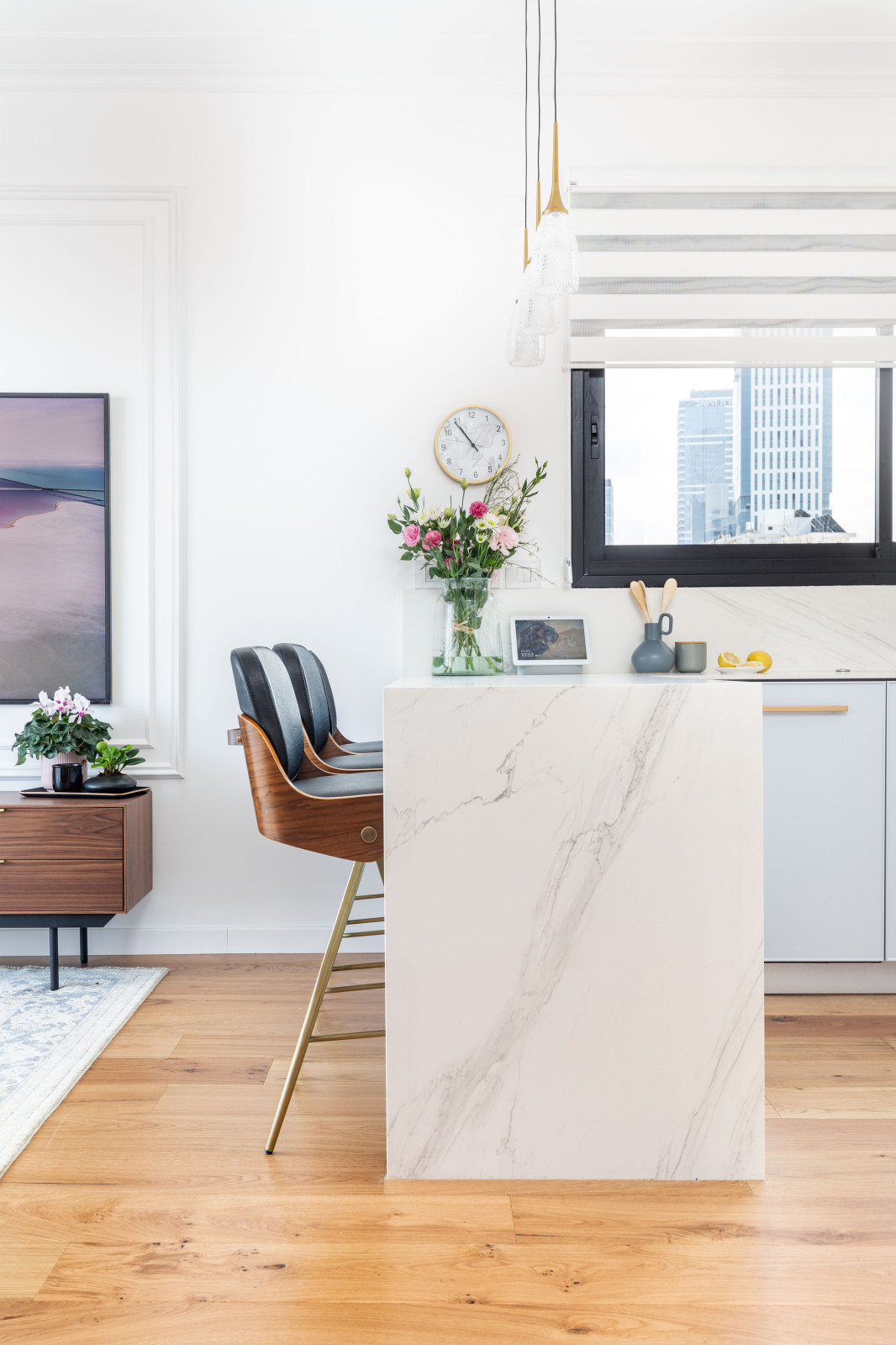 Пространство кухни-гостиной Рамат Ган, Израиль