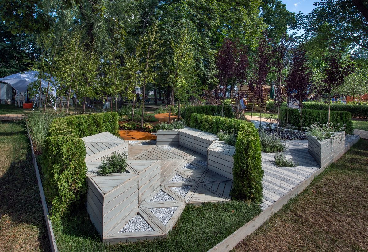 Фотоохота: Выше клумба от земли