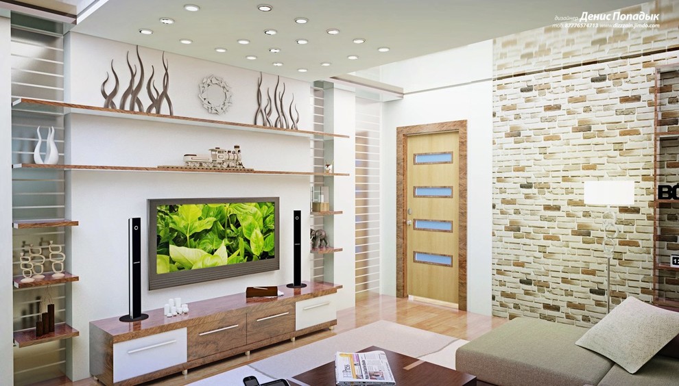 Дизайн интерьера квартиры (для семьи с одним ребенком)