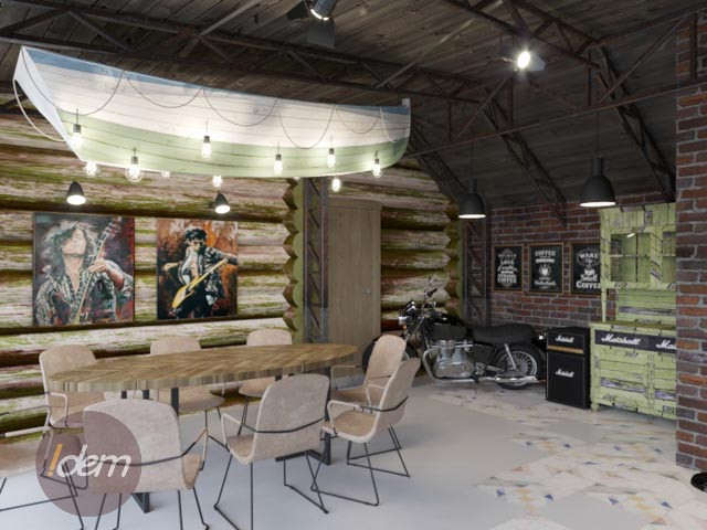 КОТТЕДЖ ЛОФТ "Студеный овраг"