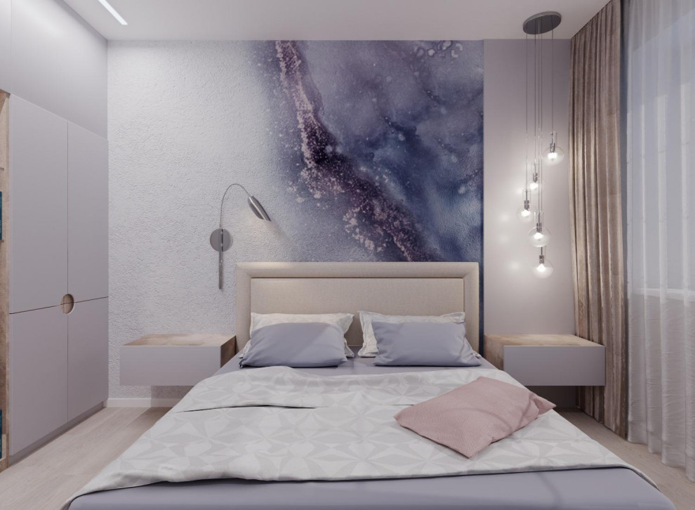 Дом 140кв.м. для взрослой пары в современном стиле с элеменами хай-тек