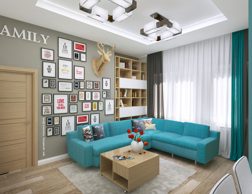 Квартира для семейной пары с ребенком, 80 м2