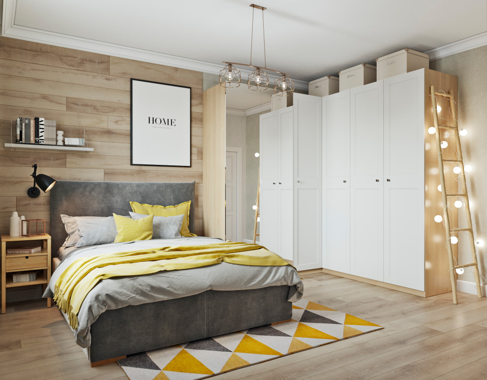 Дизайн двухкомнатной квартиры в скандинавском стиле