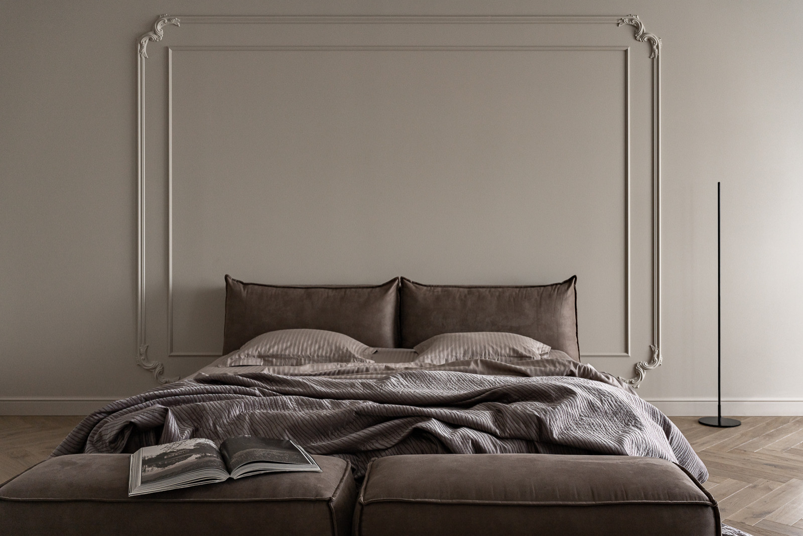 Просторная квартира с ноткой Парижского шика