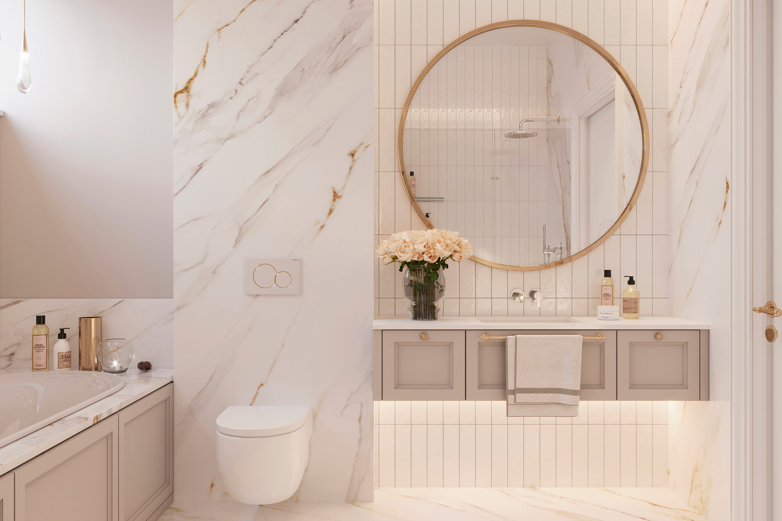 Дизайн-проект загородного дома 239 м2 в Воронеже