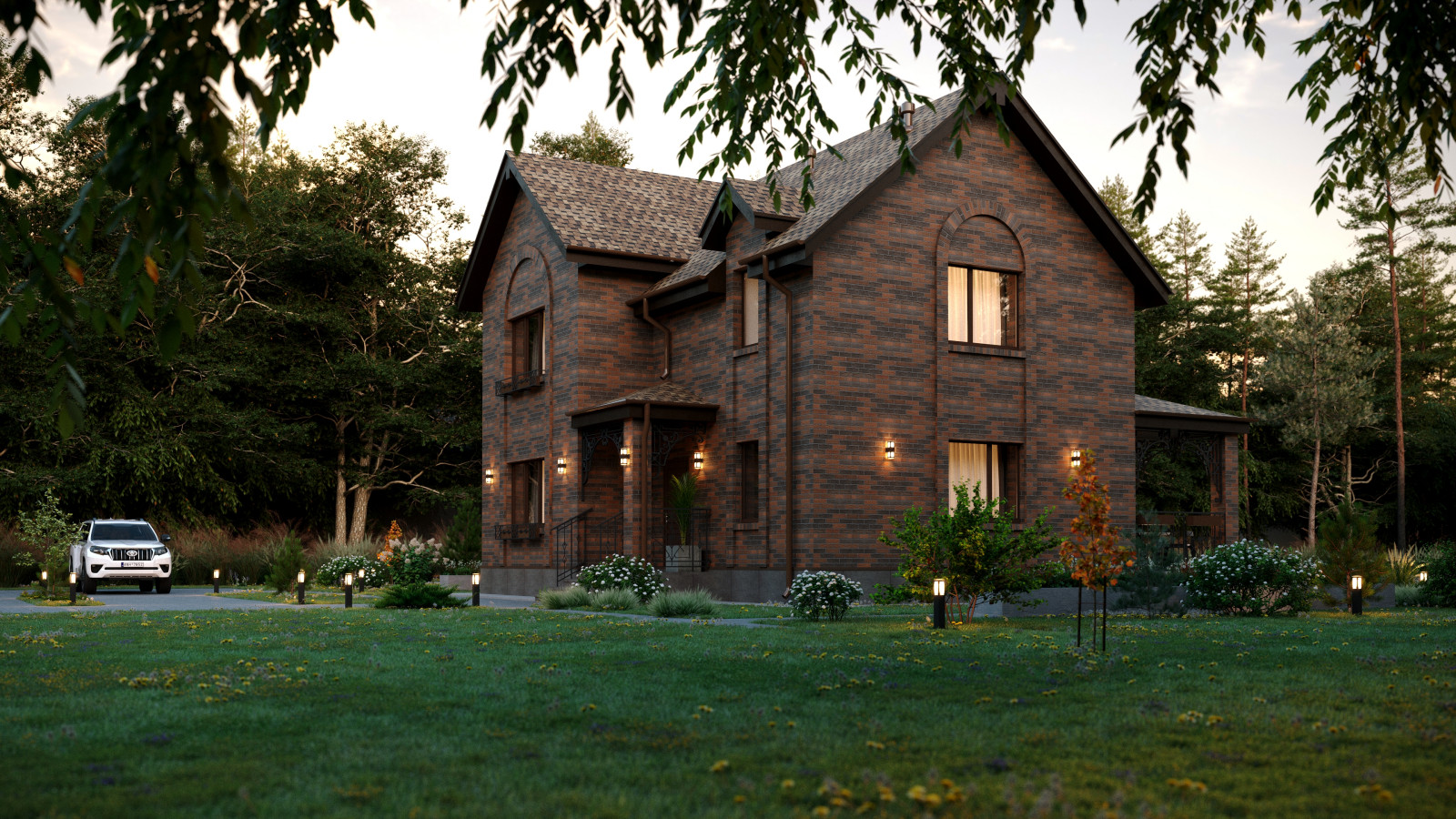 Остин в баварской кладке