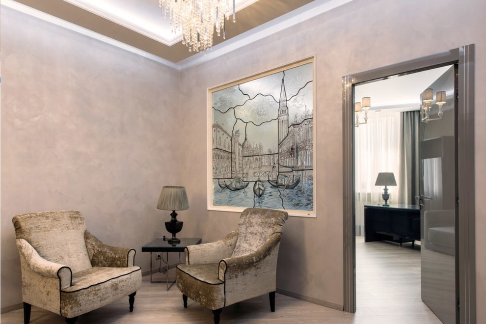 Декоративная штукатурка в интерьере