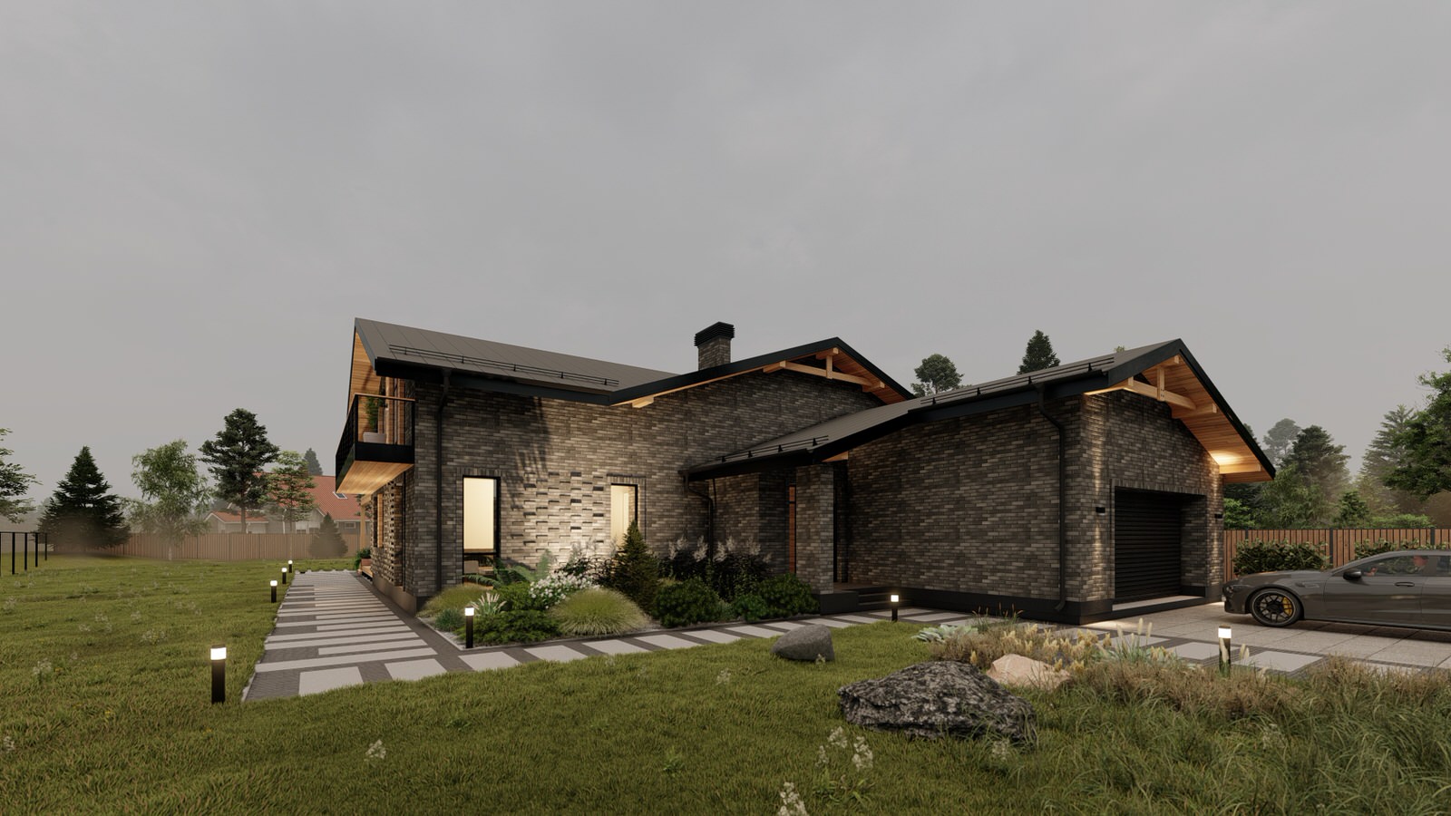 Проект дома 405м2 Сосновый Берег, Вологда